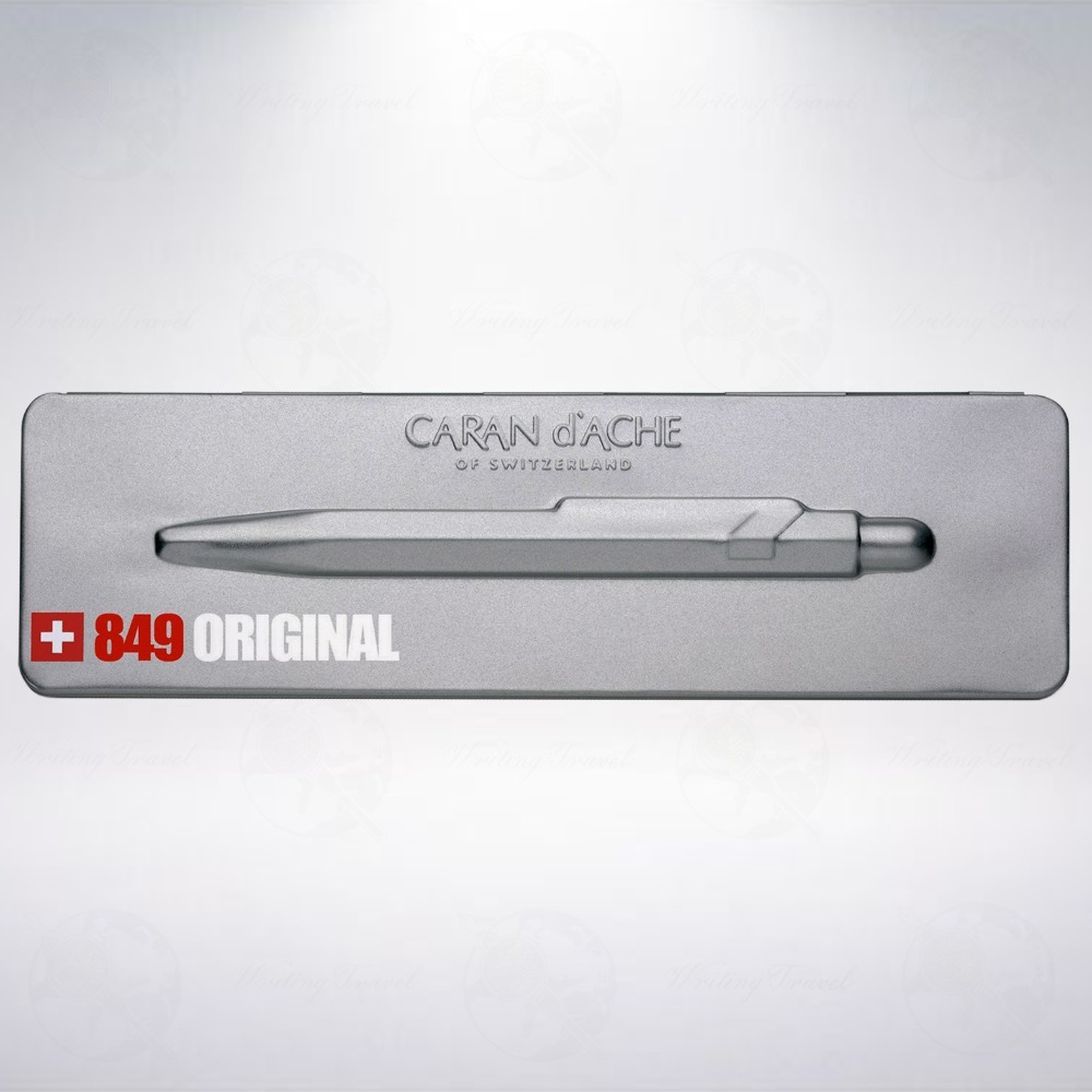 瑞士 卡達 CARAN DACHE 849 特別版原子筆: 鐵灰/Original-細節圖2
