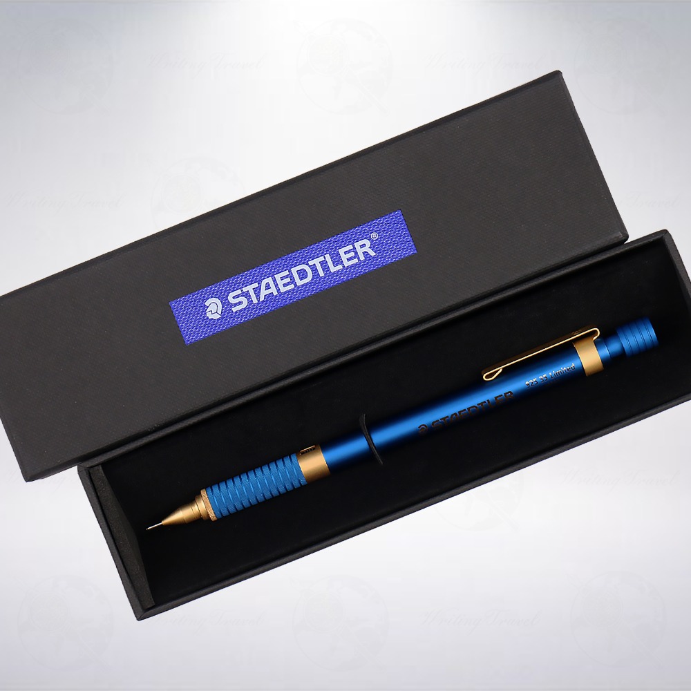第3彈! 德國 施德樓 STAEDTLER 925 韓國限定款製圖用自動鉛筆: 藍金/Blue Gold-細節圖2