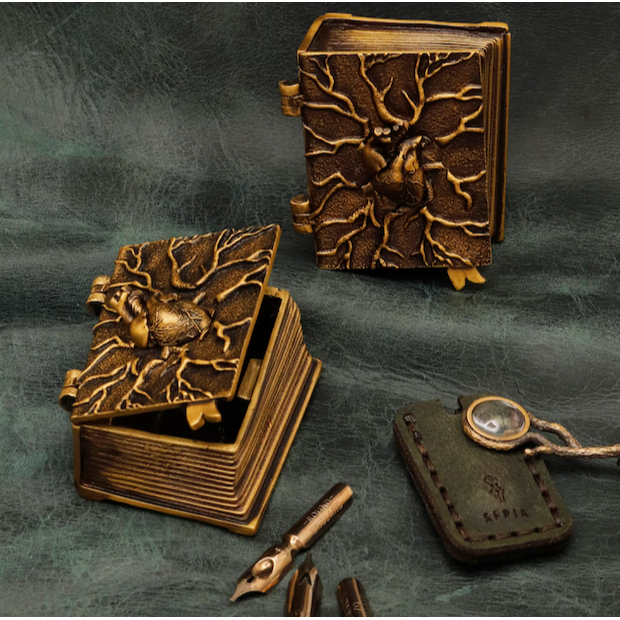 土耳其 SEPIA 黃銅筆尖盒: 根源發自內心-細節圖3