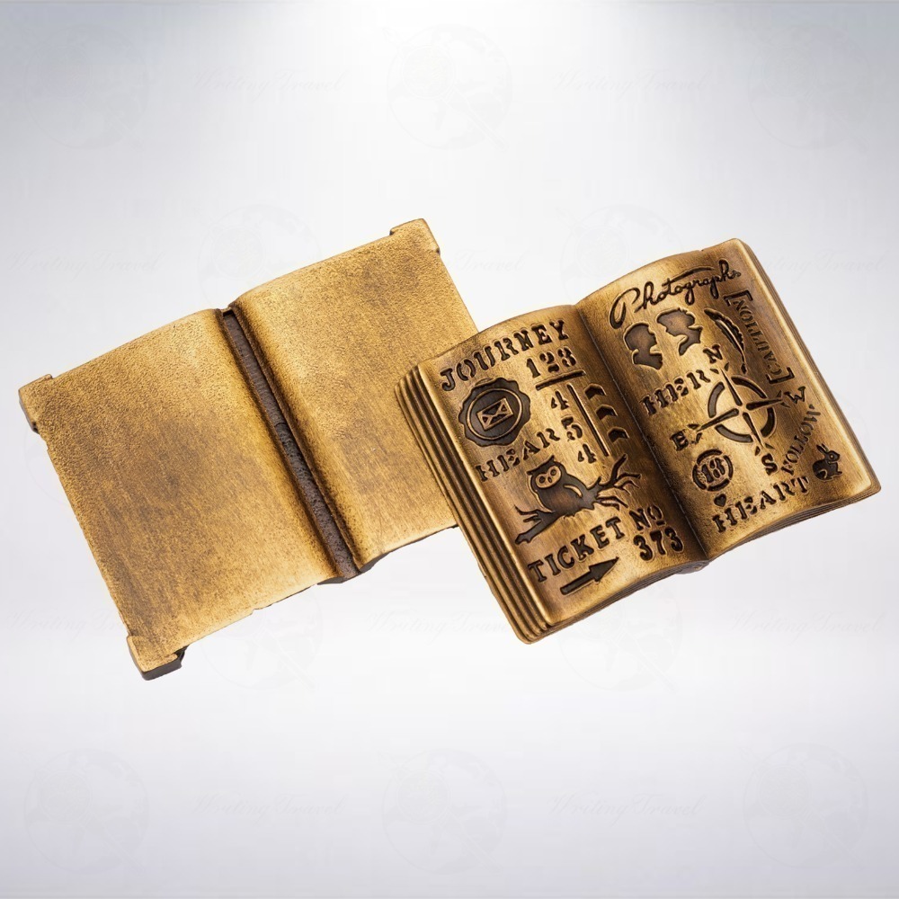 土耳其 SEPIA 黃銅筆擱: 傾聽你的心-細節圖2