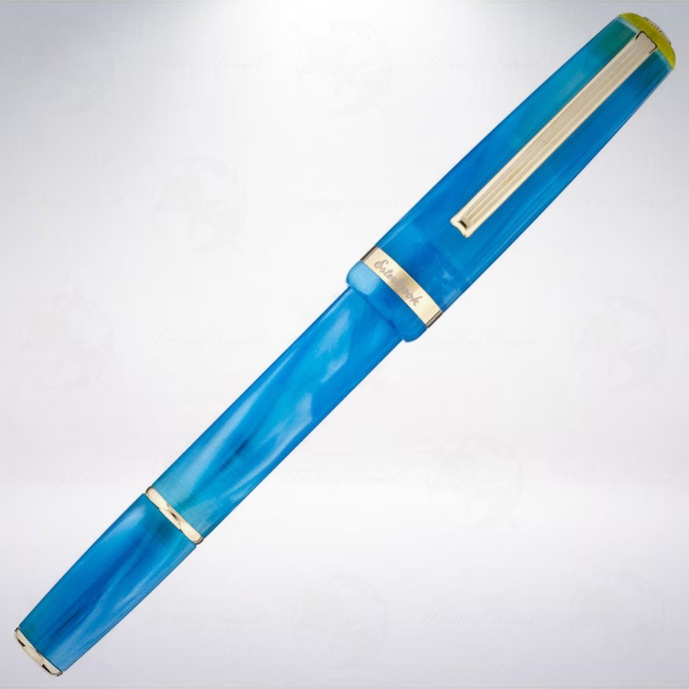 美國 Esterbrook JR 熱帶天堂系列限定款鋼筆: 微風藍-細節圖2