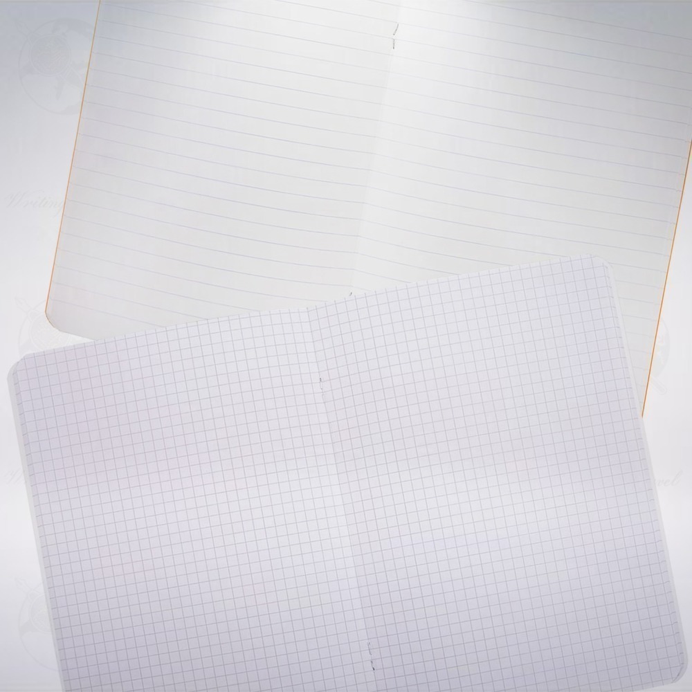 法國 RHODIA Classic Stapled Notebook A5 釘裝筆記本: 橘色/Orange-細節圖2