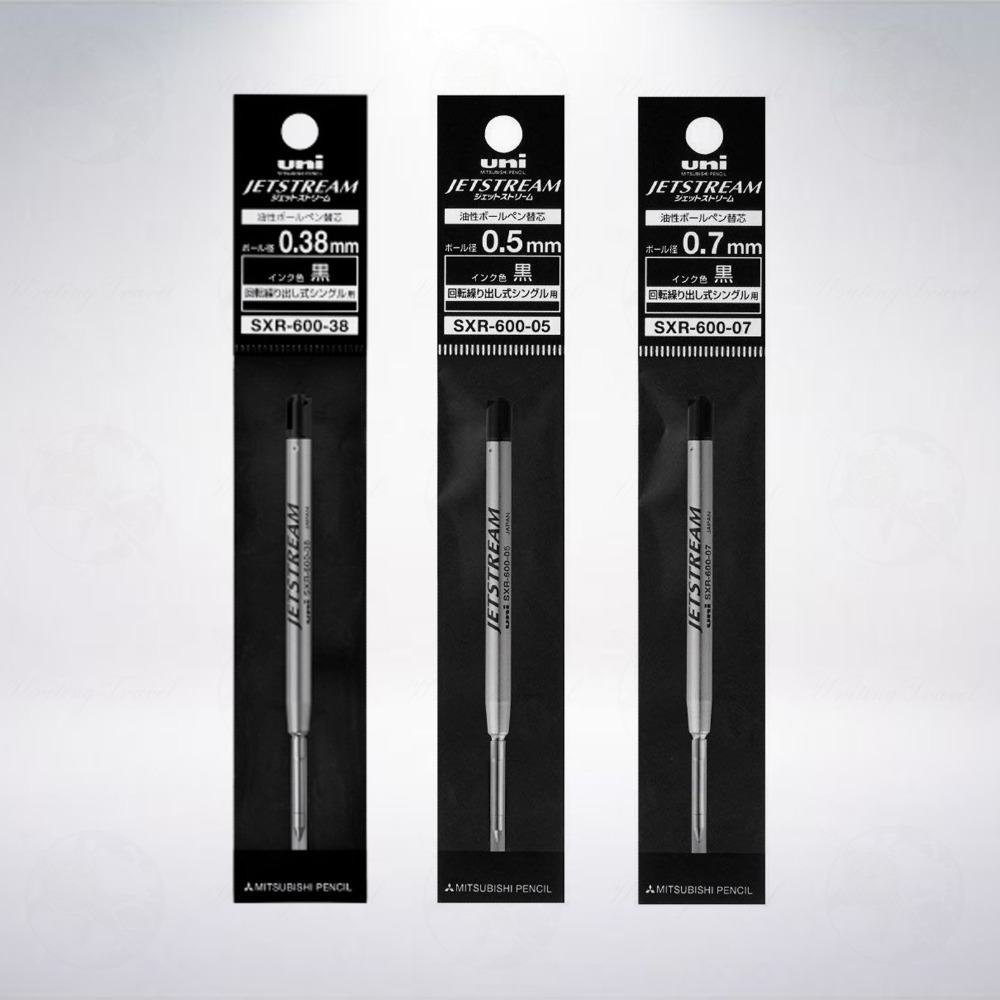 日本 三菱鉛筆 uni JETSTREAM SXR-600 原子筆專用替換筆芯 (派克型)-細節圖2