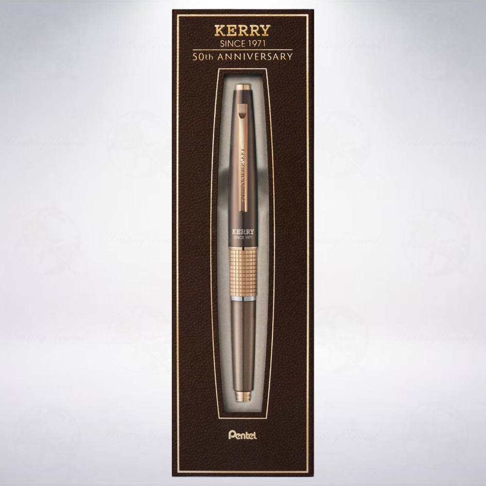 日本 Pentel 万年CIL KERRY 50周年限定版自動鉛筆: 傳統灰/Traditional Grey-細節圖3