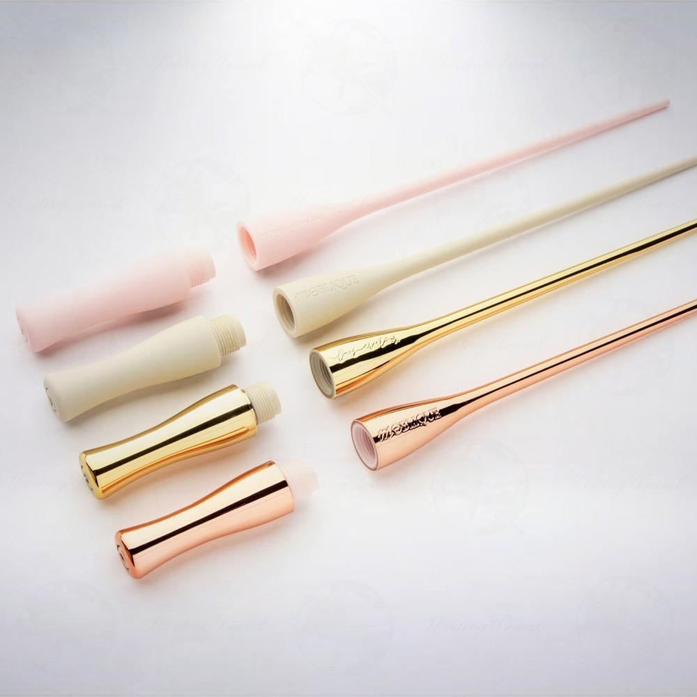 澳洲 Luis Creations Moblique 2合1斜/直筆桿: 金屬色系列-細節圖3