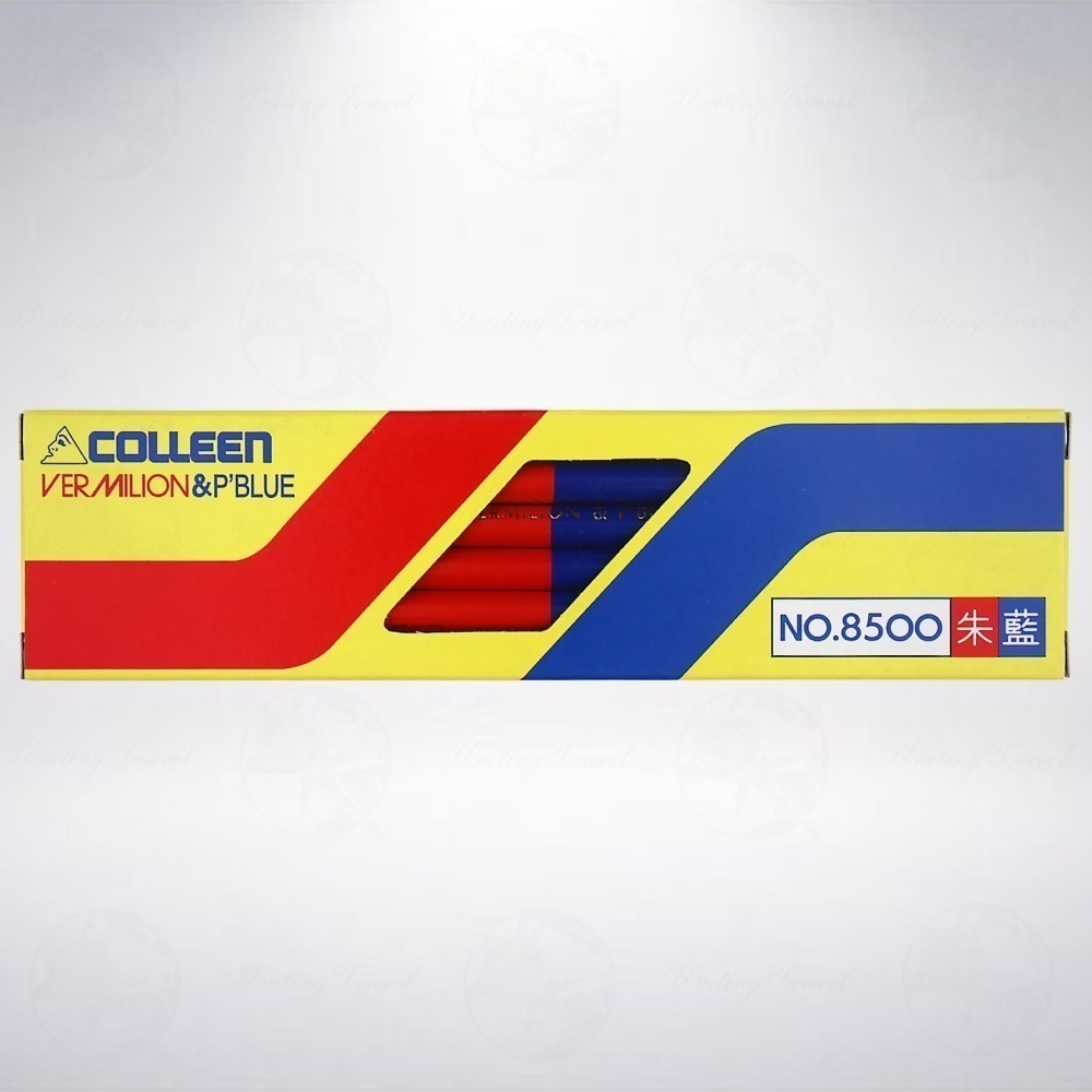日本 Colleen NO.8500 赤青鉛筆-細節圖2