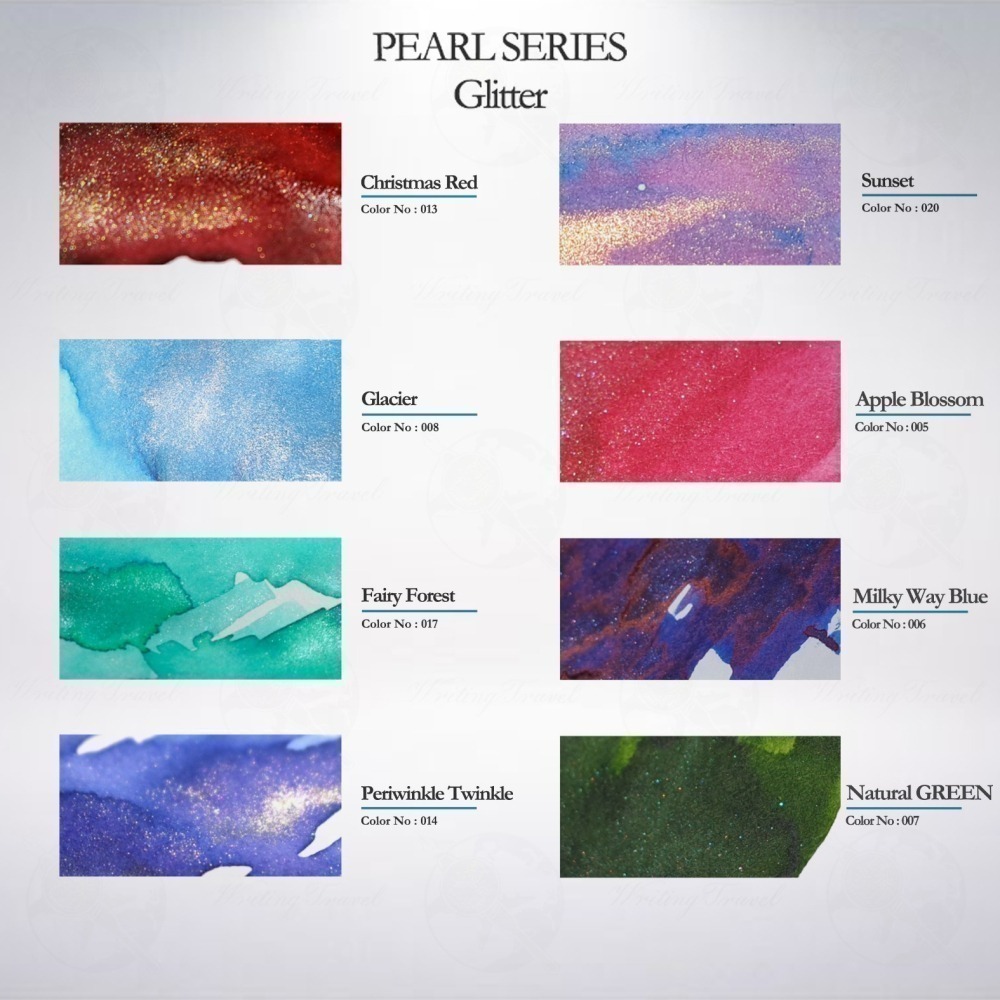 韓國 DOMINANT INDUSTRY 珠光系列閃粉墨水-細節圖2