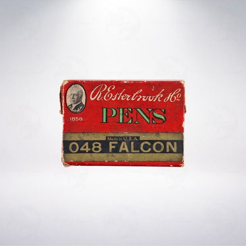 罕見! 美國 Esterbrook Falcon Pen 048 古董沾水筆尖-細節圖2