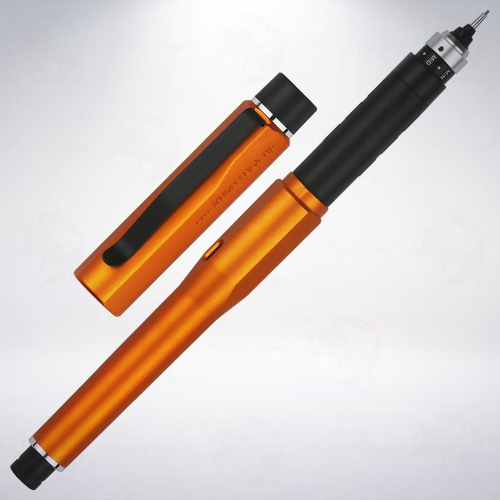 日本 三菱鉛筆 uni KURU TOGA DIVE 自動出芯旋轉自動鉛筆: 暮光橘/Twilight Orange