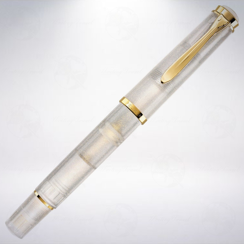 德國 百利金 Pelikan M200 2021年特別版鋼筆禮盒組: 金綠柱石/Golden Beryl-細節圖3