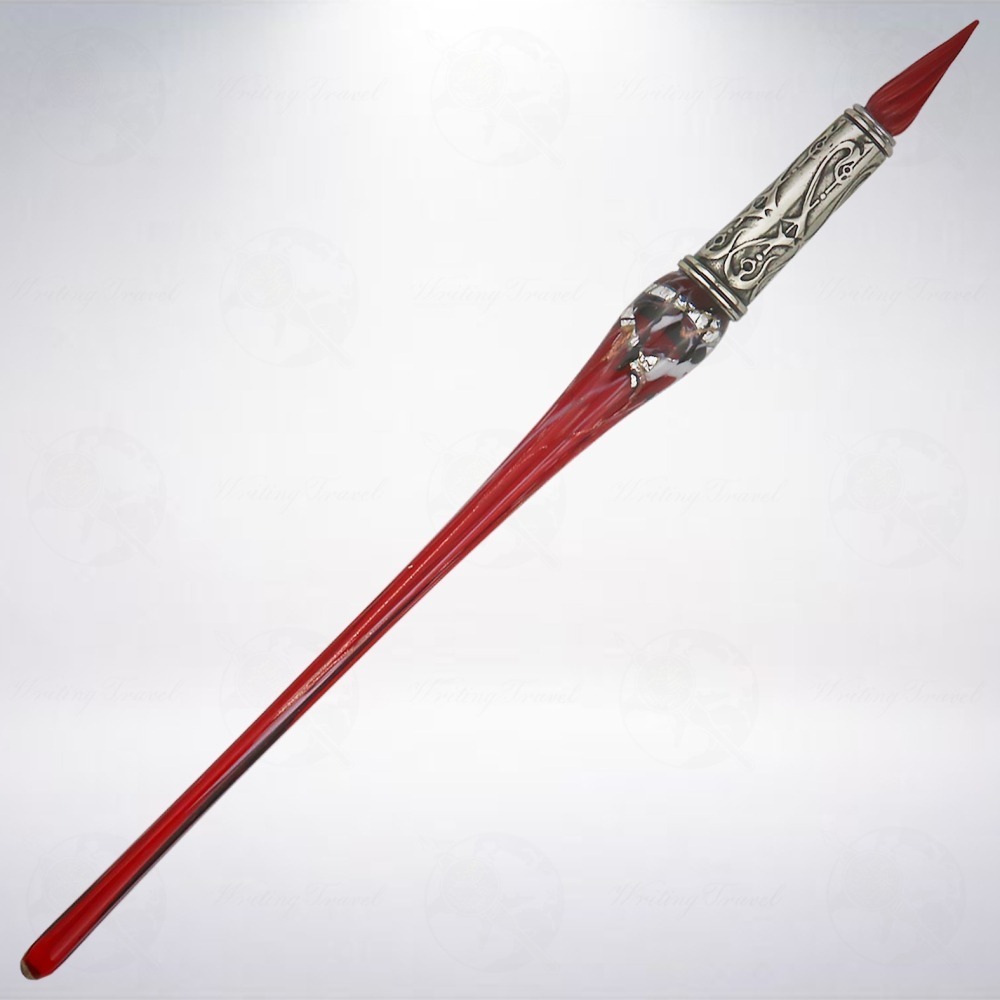 義大利 Bortoletti CONTARINI SET30 玻璃筆組: 紅色-細節圖2