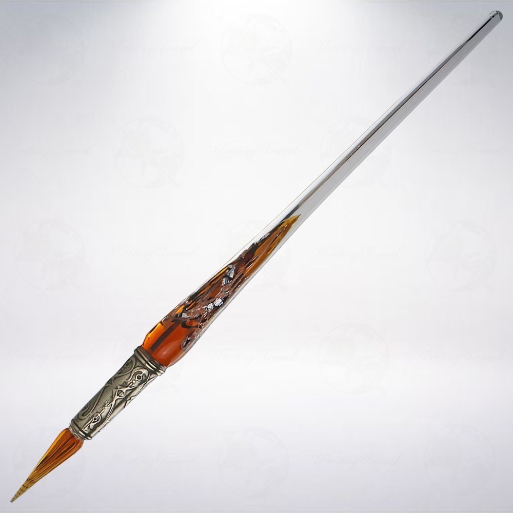 義大利 Bortoletti CONTARINI SET30 玻璃筆組: 琥珀-細節圖2