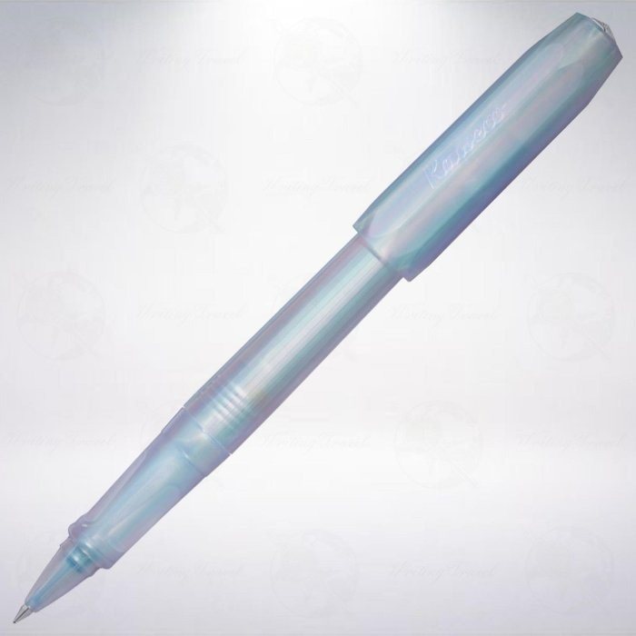 德國 Kaweco PERKEO 鋼珠筆: 彩虹珍珠白/Iridescent Pearl-細節圖3