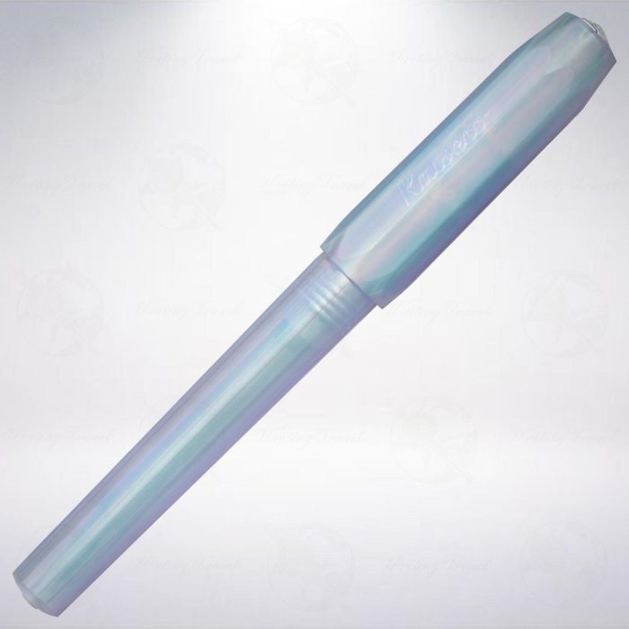 德國 Kaweco PERKEO 鋼珠筆: 彩虹珍珠白/Iridescent Pearl-細節圖4