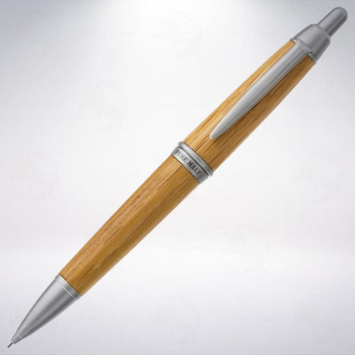 日本 三菱鉛筆 Uni PURE MALT 粗木軸自動鉛筆: 木紋色