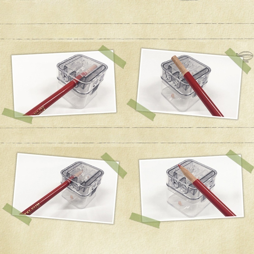 日本 北星鉛筆 Kitaboshi Pencil 634 二階段式削鉛筆器-細節圖2