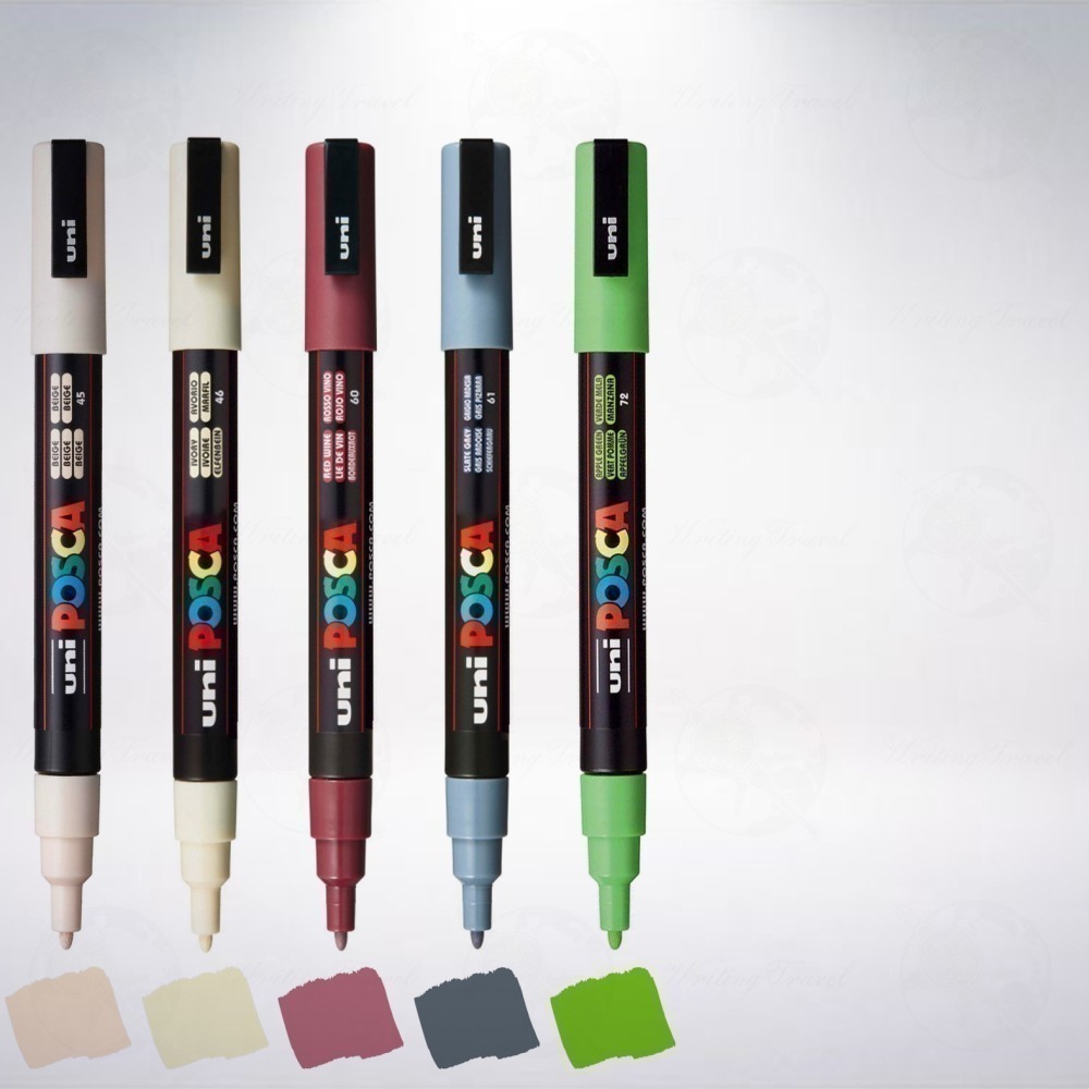 日本 三菱鉛筆 uni POSCA PC-3M Marker 細字水性麥克筆 (3號賣場)-細節圖2