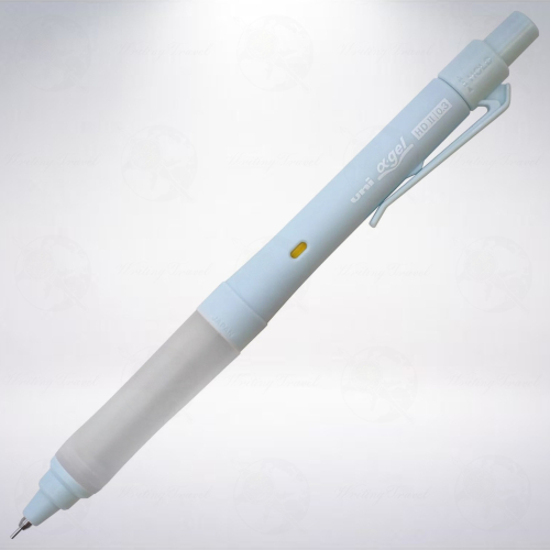日本 三菱鉛筆 uni α-gel HDII SWITCH 0.3mm 雙模式自動鉛筆: 淺藍色