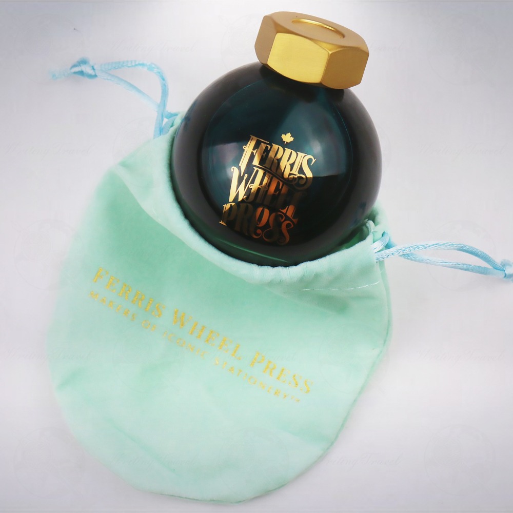 加拿大 Ferris Wheel Press 85ml 鋼筆墨水: 湖水綠-細節圖2
