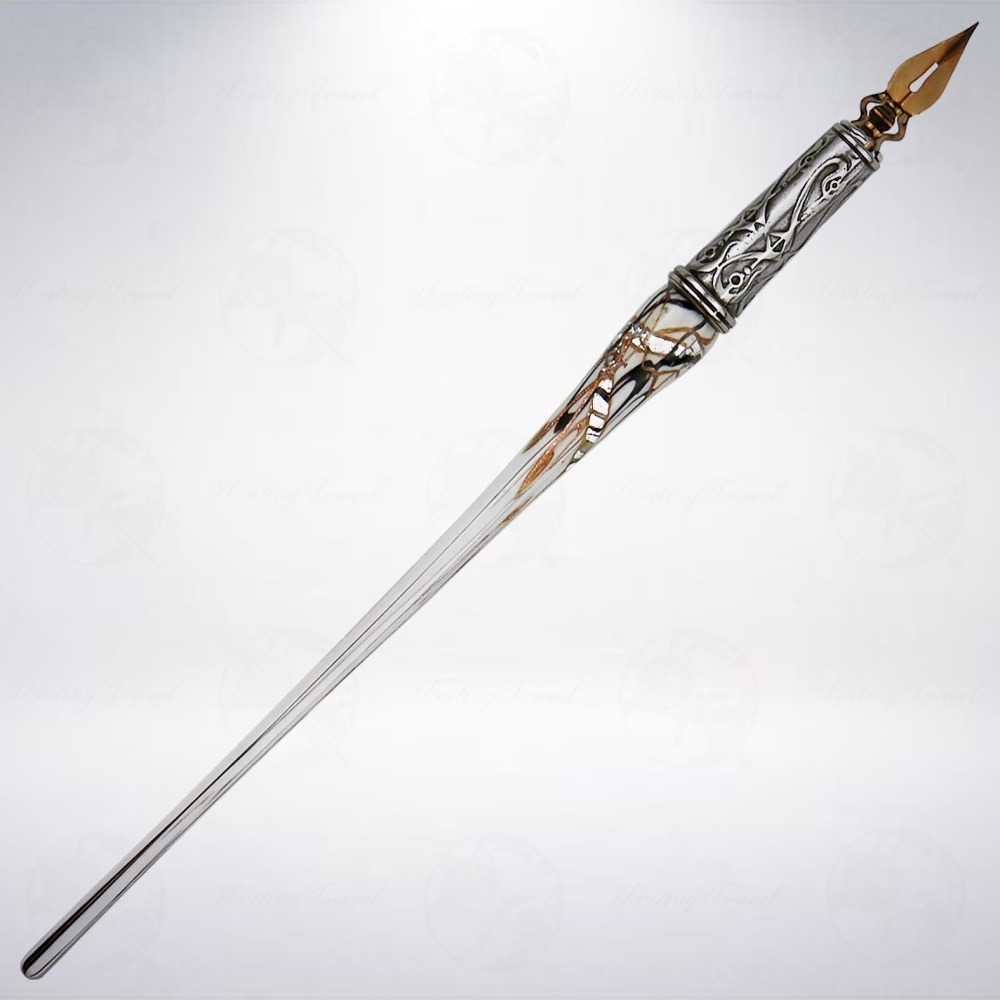 義大利 Bortoletti GRIMANI SET20 沾水筆組: 白色-細節圖2