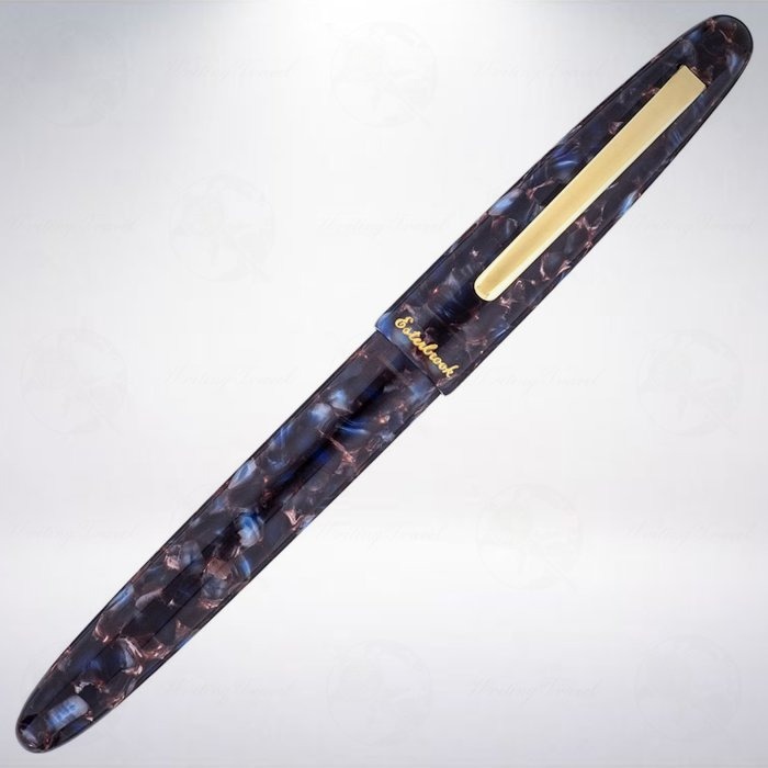 美國 Esterbrook Estie系列金夾鋼筆: 前衛藍/Nouveau Blue-細節圖2