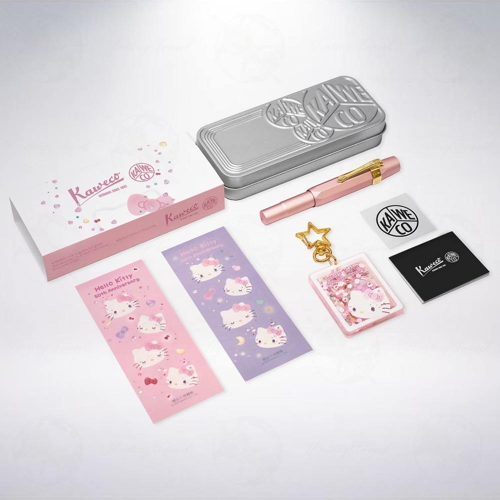 德國 Kaweco AL Sport Hello Kitty 50周年紀念款鋼筆: 粉紅色-細節圖4