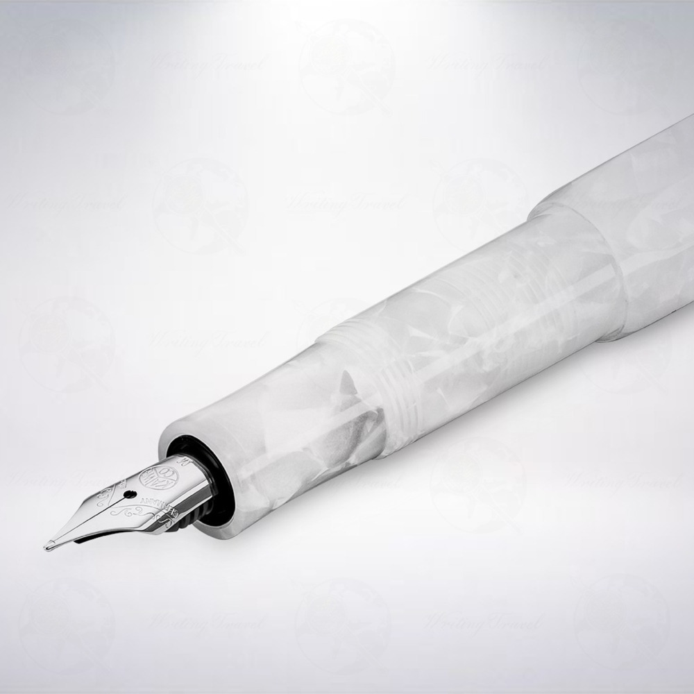 德國 Kaweco ART Sport 鋼筆: 礦物白/Mineral White-細節圖3