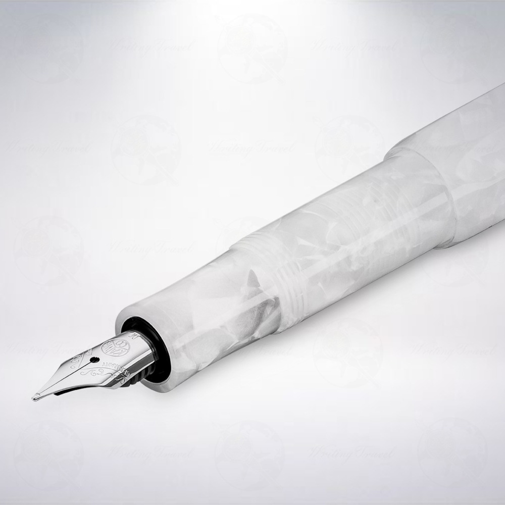 德國 Kaweco ART Sport 鋼筆: 礦物白/Mineral White-細節圖3
