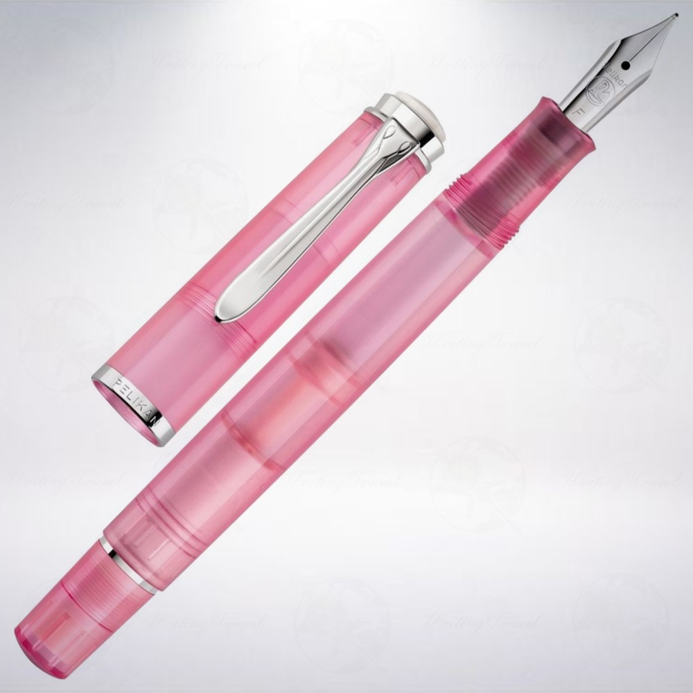 德國 百利金 Pelikan M205 2023年特別版鋼筆禮盒組: 水晶薔薇/Rose Quartz-細節圖2