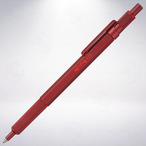 德國 紅環 rOtring 600 限定版原子筆: 狂熱紅