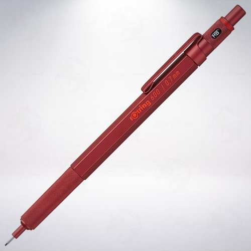 德國 紅環 rOtring 600 限定版自動鉛筆: 狂熱紅/0.7mm