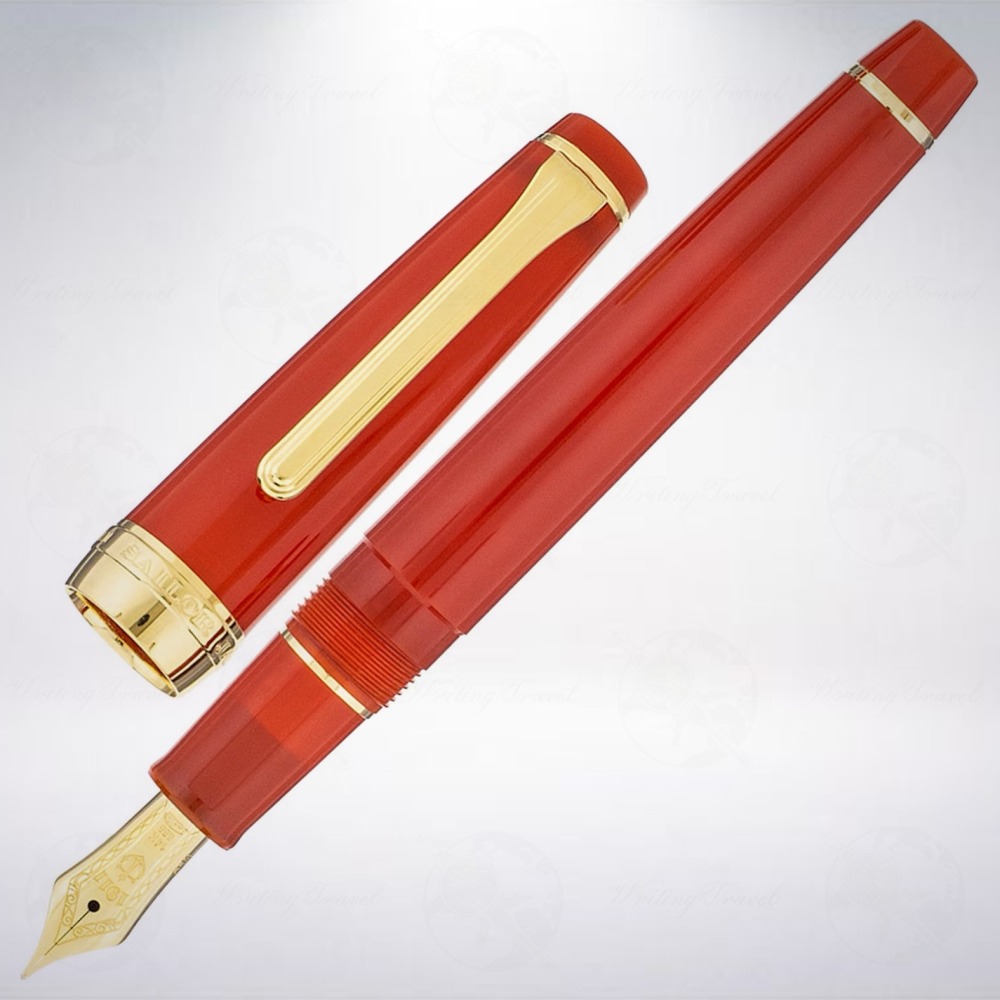 日本 SAILOR 寫樂 Professional Gear 21K 限定版鋼筆: 火/Fire-細節圖2
