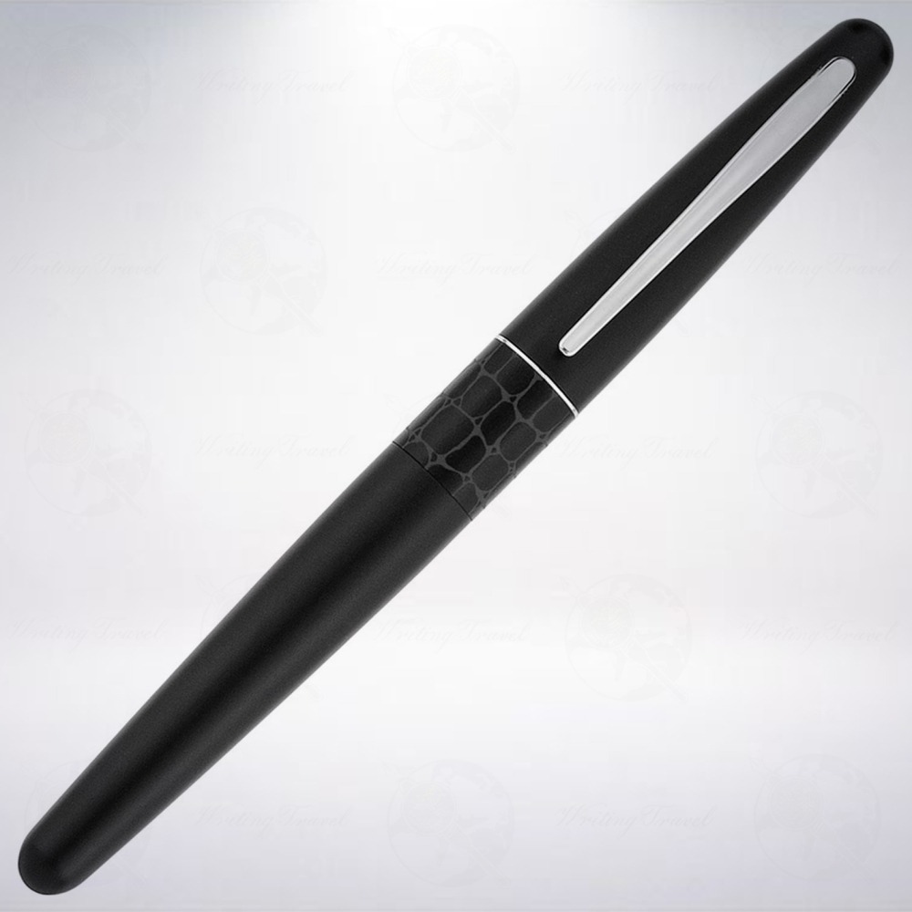 日本 PILOT 百樂 Metropolitan MR2 鋼筆: 黑色鱷魚/Black Crocodile-細節圖2