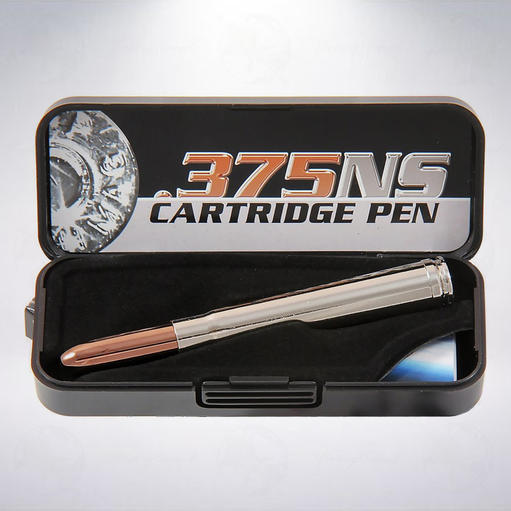 美國 Fisher .375 Cartridge Space Pen 子彈造型原子筆: 鎳銀-細節圖3
