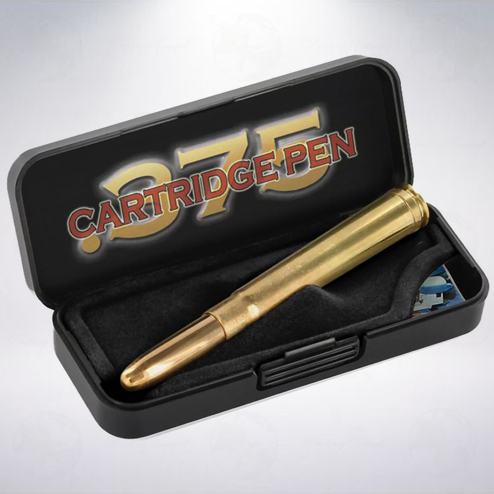 美國 Fisher .375 Cartridge Space Pen 子彈造型原子筆: 黃銅/Raw Brass-細節圖3
