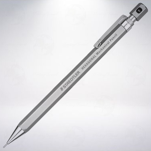 德國 施德樓 STAEDTLER 925 77 HEXAGONAL 六角製圖自動鉛筆: 銀色