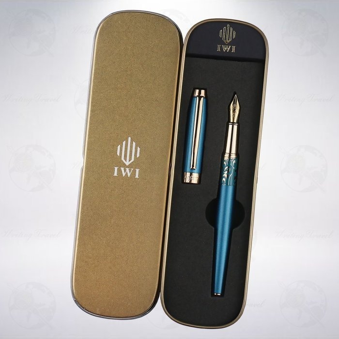 台灣 蒙恬 IWI Safari 遊獵系列鋼筆: 孔雀紋-細節圖4