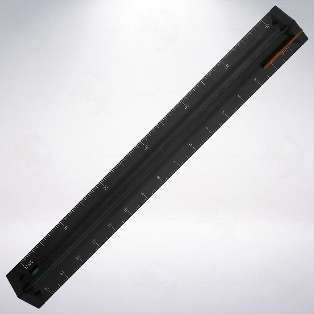 台灣 TA+d 創夏設計 ONE3 筆力尺 匠心款鋼珠筆/原子筆兩用筆: 碳極黑-細節圖2