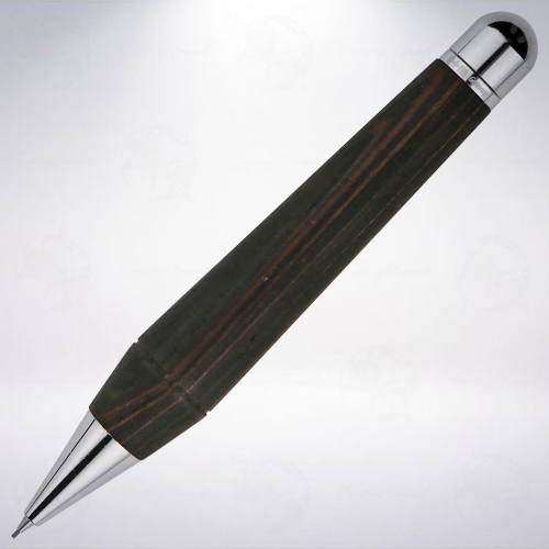 德國 e+m Drake 0.7mm 低重心自動鉛筆: 深色斑馬木