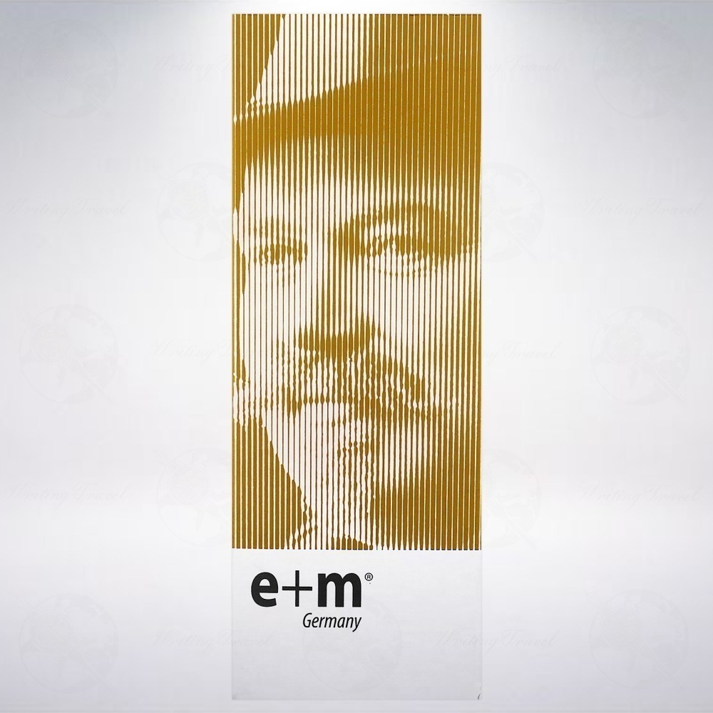 德國 e+m Drake 低重心原子筆: 淺色斑馬木-細節圖2