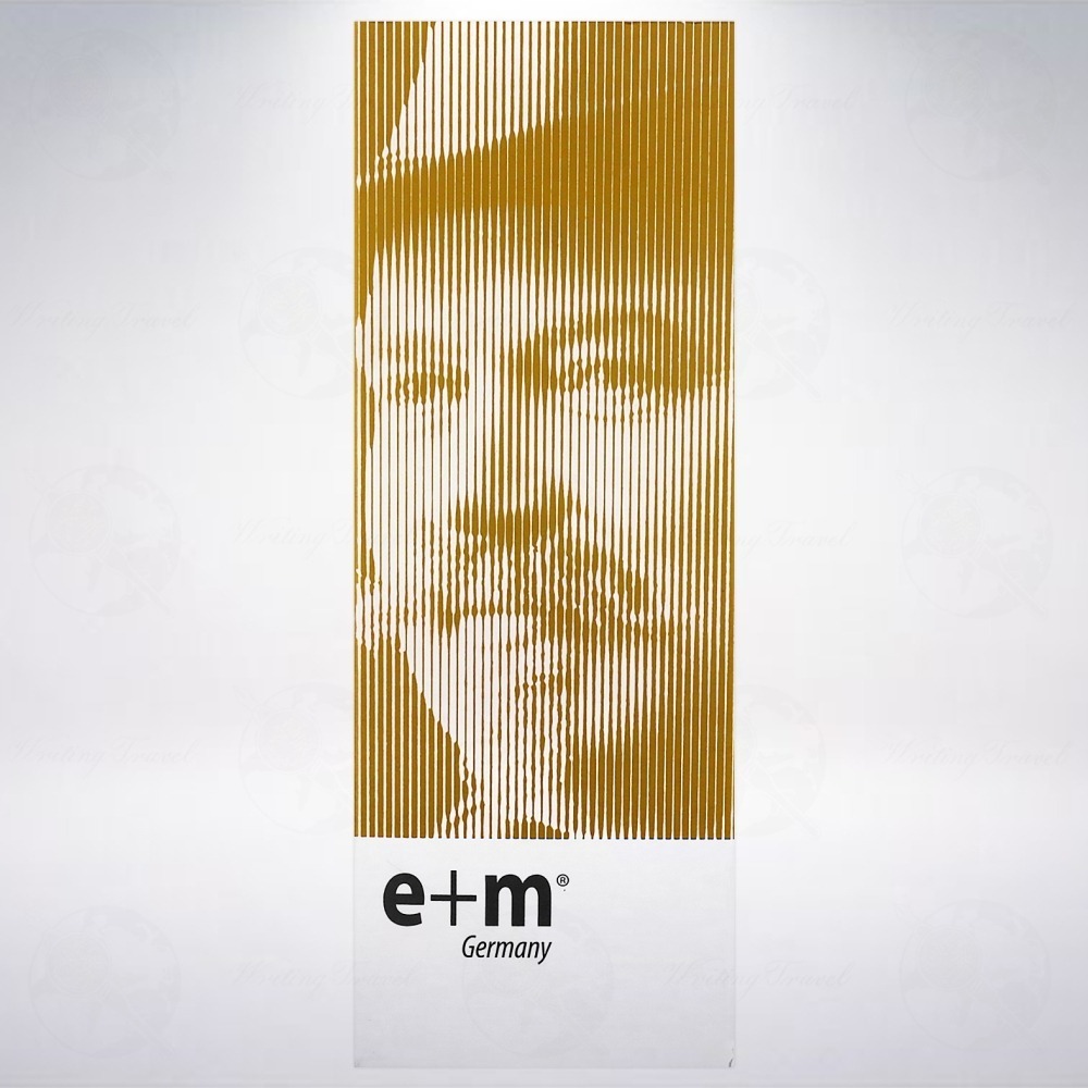 德國 e+m Drake 0.7mm 低重心自動鉛筆: 淺色斑馬木-細節圖2