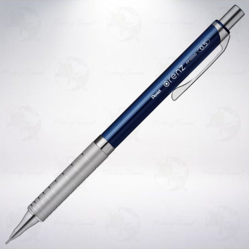 日本 Pentel Orenz Metal Grip 2代 0.5mm 自動鉛筆: 深藍色