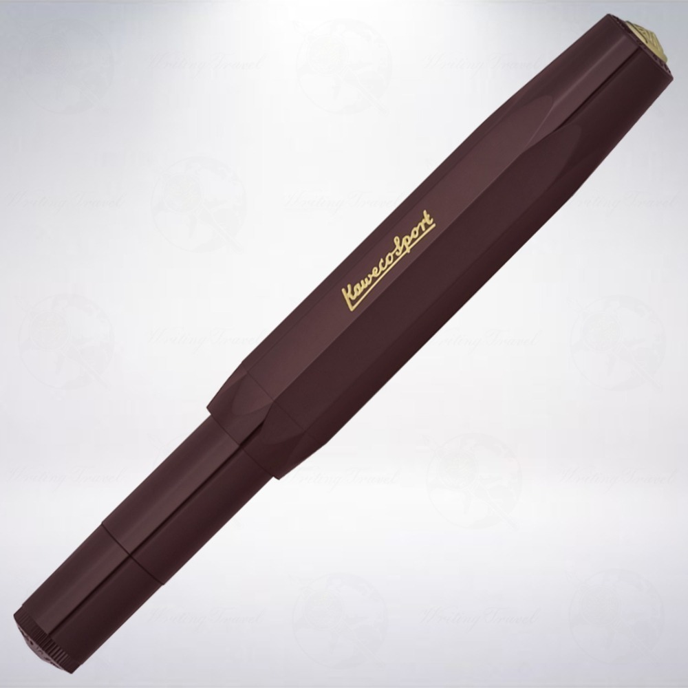 德國 Kaweco CLASSIC Sport 鋼珠筆: 深紅色/Burgundy-細節圖2