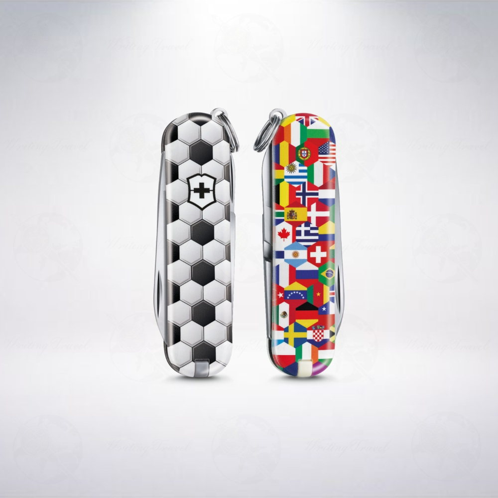 瑞士 維氏 VICTORINOX CLASSIC 7功能 2020年限量口袋型瑞士刀: 世足-細節圖2