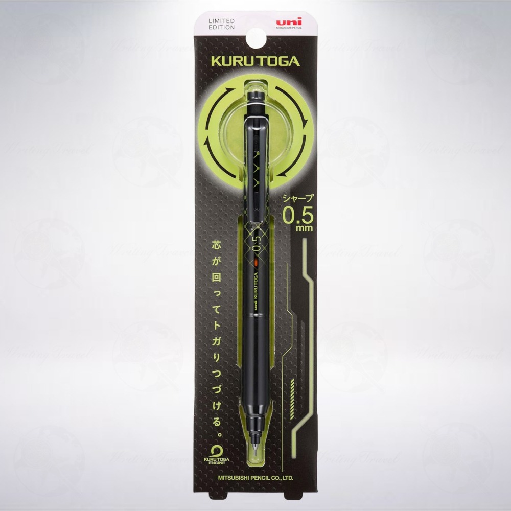 日本 三菱鉛筆 uni KURU TOGA KS 限定版轉轉自動鉛筆: 閃電綠/Flash Green-細節圖2