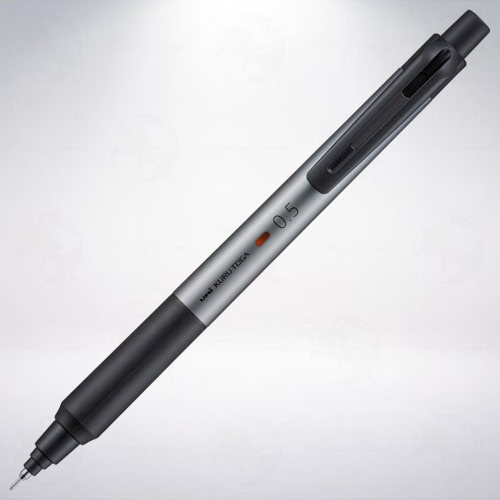日本 三菱鉛筆 uni KURU TOGA KS 限定版轉轉自動鉛筆: 金屬灰/Metallic Grey