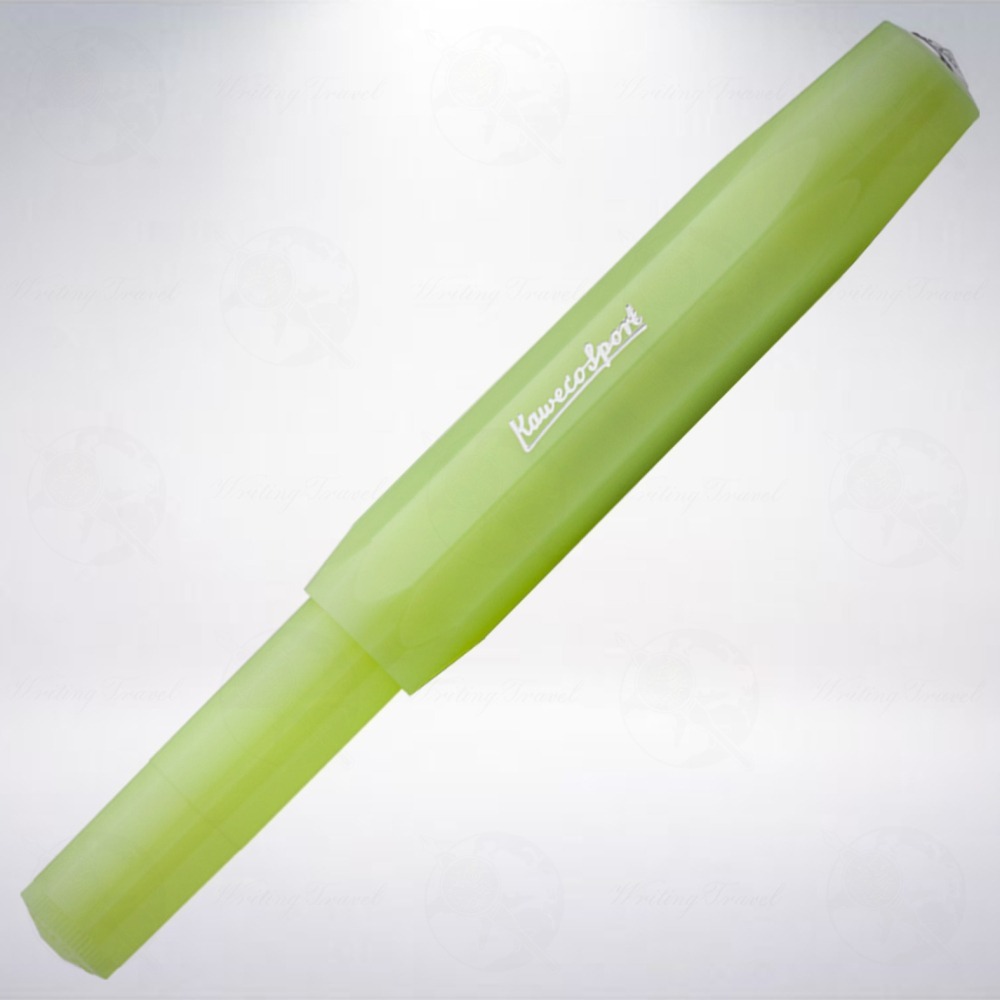 德國 Kaweco FROSTED Sport 鋼珠筆: 萊姆綠/Fine Lime-細節圖2