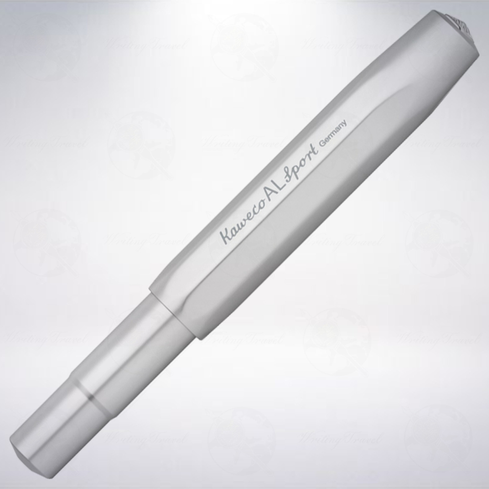 德國 Kaweco AL Sport Gel Roller 鋼珠筆: 銀色/Silver-細節圖2