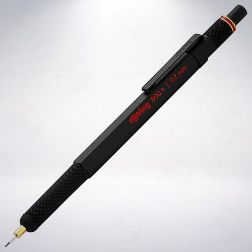 德國 紅環 rOtring 800+ 自動鉛筆: 黑色/0.7mm