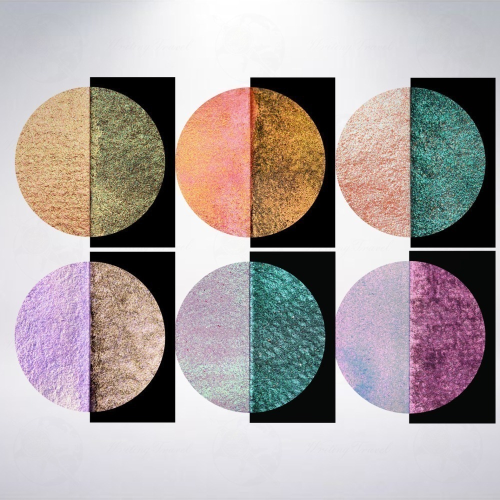德國 Coliro Watercolor Palette 特別版珠光水彩粉餅: 魔法世界 (單一販售區)-細節圖2